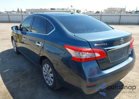 2014 Nissan Sentra Sv z USA, uszkodzony, nr VIN 3N1AB7AP7EY219699